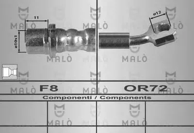Тормозной шланг MALÒ купить