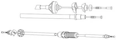 Тросик сцепления CEF купить
