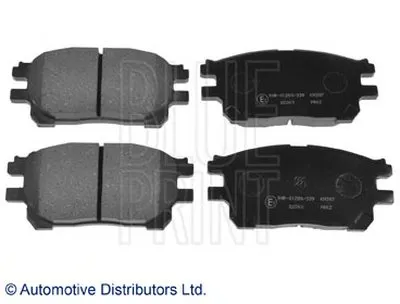 Комплект тормозных колодок, дисковый тормоз BLUE PRINT купить