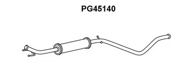Предглушитель выхлопных газов VENEPORTE купить