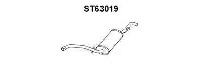 Глушитель выхлопных газов конечный VENEPORTE купить