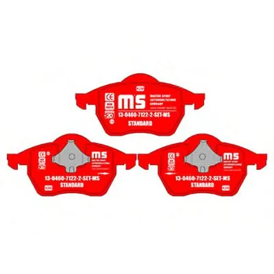 Комплект тормозных колодок, дисковый тормоз Anti-Noise MASTER-SPORT купить