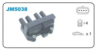 Катушка зажигания JANMOR купить