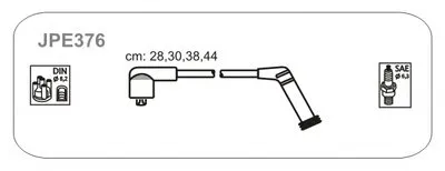 Комплект проводов зажигания JANMOR купить