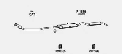Система выпуска ОГ FENNO купить