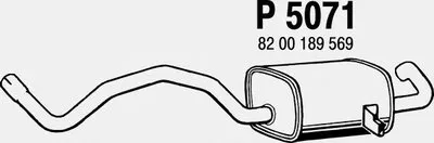 Глушитель выхлопных газов конечный FENNO купить