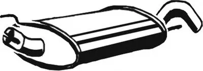 Глушитель выхлопных газов конечный ASMET купить