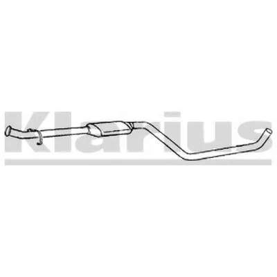Средний глушитель выхлопных газов KLARIUS купить