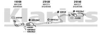 Система выпуска ОГ KLARIUS купить