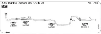 Система выпуска ОГ SIGAM купить