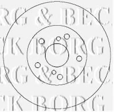 Тормозной диск BORG & BECK купить