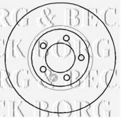 Тормозной диск BORG & BECK купить