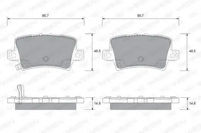 Комплект тормозных колодок, дисковый тормоз WEEN купить