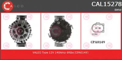 Генератор GENUINE SERIES CASCO купить