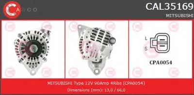 Генератор BRAND NEW SERIES CASCO купить