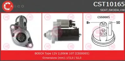 Стартер BRAND NEW SERIES CASCO купить