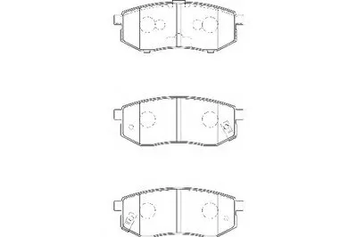 Комплект тормозных колодок, дисковый тормоз WAGNER купить