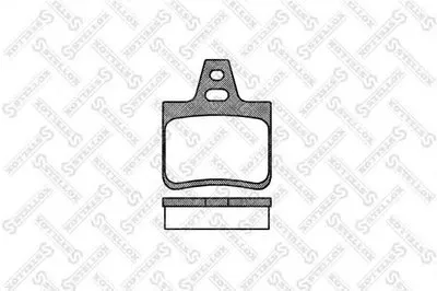 Комплект тормозных колодок, дисковый тормоз STELLOX купить