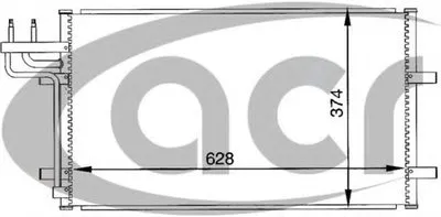 Конденсатор, кондиционер ACR купить