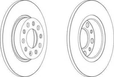 Тормозной диск PREMIER FERODO купить