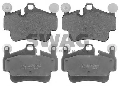 Комплект тормозных колодок, дисковый тормоз SWAG купить