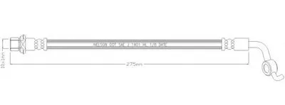 Тормозной шланг REMKAFLEX купить