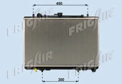 Радиатор, охлаждение двигателя FRIGAIR купить