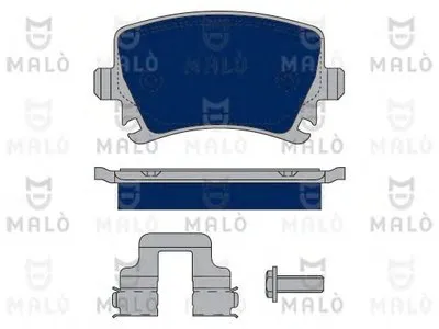 Комплект тормозных колодок, дисковый тормоз MALÒ купить