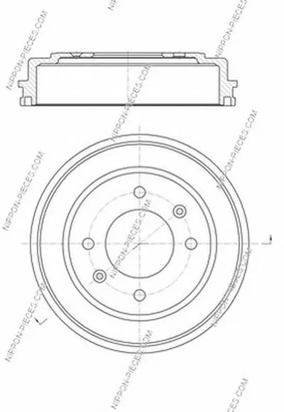 Тормозной барабан NPS купить