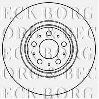 Тормозной диск BORG & BECK купить