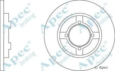 Тормозной диск APEC braking купить