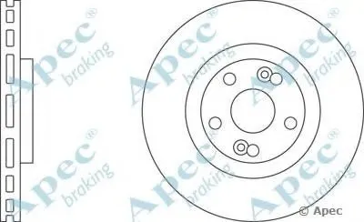 Тормозной диск APEC braking купить
