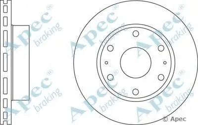 Тормозной диск APEC braking купить
