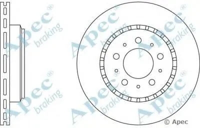 Тормозной диск APEC braking купить