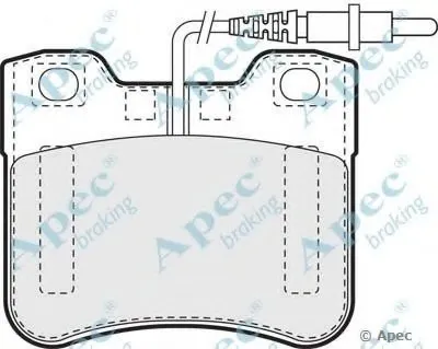 Комплект тормозных колодок, дисковый тормоз APEC braking купить