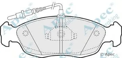 Комплект тормозных колодок, дисковый тормоз APEC braking купить