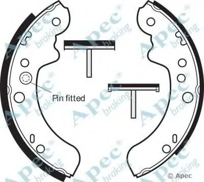 Тормозные колодки APEC braking купить