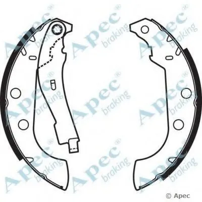 Тормозные колодки APEC braking купить