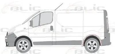 Колесная ниша BLIC купить