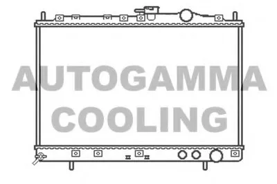 Радиатор, охлаждение двигателя AUTOGAMMA купить