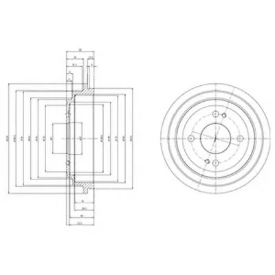 Тормозной барабан DELPHI купить