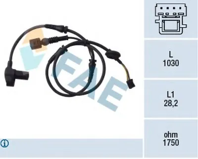 Датчик, частота вращения колеса FAE купить