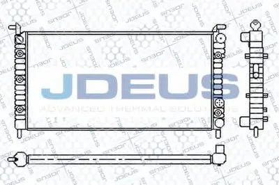 Радиатор, охлаждение двигателя JDEUS купить