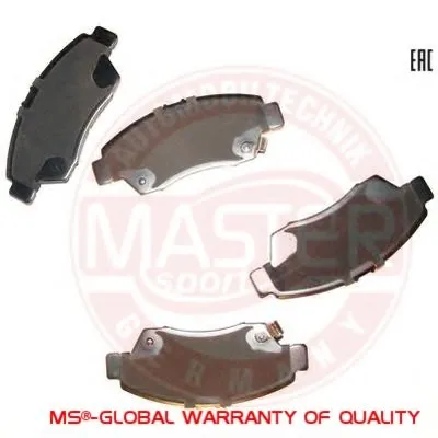 Комплект тормозных колодок, дисковый тормоз Anti-Noise MASTER-SPORT купить