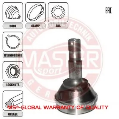 Шарнирный комплект, приводной вал MASTER-SPORT купить