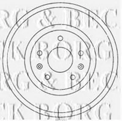Тормозной барабан BORG & BECK купить