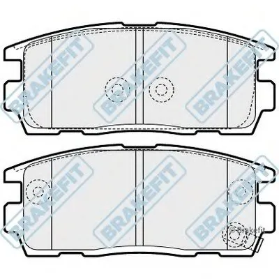 Комплект тормозных колодок, дисковый тормоз Brake Fit APEC braking купить