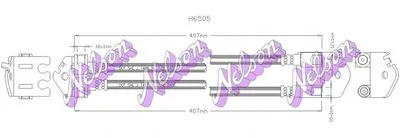 Тормозной шланг BROVEX-NELSON купить