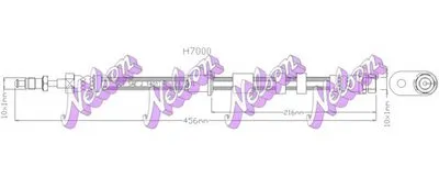 Тормозной шланг BROVEX-NELSON купить