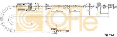 Тросик сцепления COFLE купить